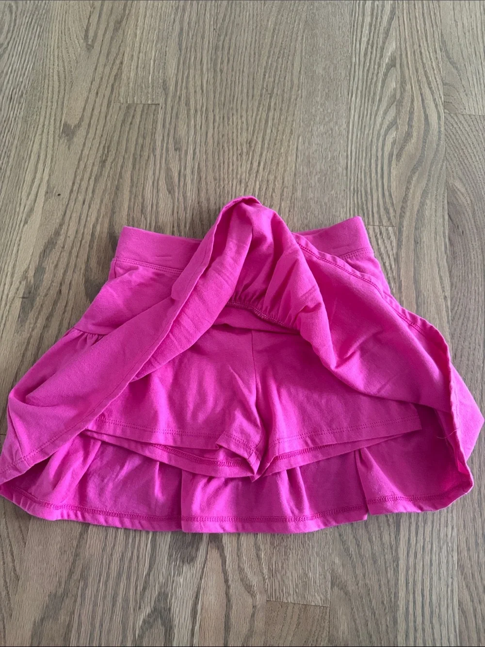 The Children's Place Bright Pink Tiered Skort